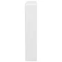 Soportes estante de lavabo 2 unidades trapecio acero blanco by , Supports and crossbars - Ref: Foro24-4007277, Price: 31,69 €...