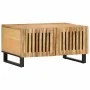 Mesa de centro de madera maciza de mango rugosa 80x51x40 cm | Foro24.es | Tu tienda online para hogar, jardín y más Foro24.es
