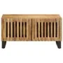 Mesa de centro de madera maciza de mango rugosa 80x51x40 cm | Foro24.es | Tu tienda online para hogar, jardín y más Foro24.es