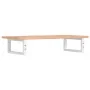 Estante de lavabo de pared de acero y madera maciza de roble by , bathroom vanities - Ref: Foro24-3302564, Price: 86,08 €, Di...