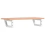 Estante de lavabo de pared de acero y madera maciza de roble by , bathroom vanities - Ref: Foro24-3302566, Price: 85,66 €, Di...