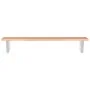 Estante de lavabo de pared de acero y madera maciza de roble by , bathroom vanities - Ref: Foro24-3302570, Price: 88,98 €, Di...