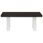 Estante de lavabo de pared de acero y madera maciza de roble by , bathroom vanities - Ref: Foro24-3302572, Price: 60,06 €, Di...