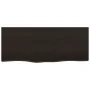 Estante de lavabo de pared de acero y madera maciza de roble von , Badezimmerwaschtische - Ref: Foro24-3302591, Preis: 70,11 ...