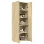 Aparador alto madera de ingeniería roble Sonoma 70x42,5x185 cm by , Sideboards - Ref: Foro24-3281422, Price: 202,97 €, Discou...
