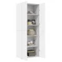 Aparador alto madera de ingeniería blanco 70x42,5x185 cm de , Aparadores - Ref: Foro24-3281420, Precio: 202,12 €, Descuento: %