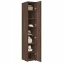 Aparador de madera de ingeniería marrón roble 30x42,5x185 cm by , Sideboards - Ref: Foro24-3281398, Price: 147,18 €, Discount: %