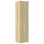 Aparador de madera de ingeniería roble Sonoma 45x42,5x185 cm by , Sideboards - Ref: Foro24-3281408, Price: 160,64 €, Discount: %