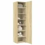 Aparador de madera de ingeniería roble Sonoma 45x42,5x185 cm by , Sideboards - Ref: Foro24-3281408, Price: 160,64 €, Discount: %