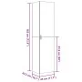 Aparador de madera de ingeniería roble Sonoma 45x42,5x185 cm by , Sideboards - Ref: Foro24-3281408, Price: 160,64 €, Discount: %
