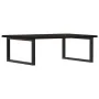 Estante de lavabo de pared de acero y madera maciza de roble by , bathroom vanities - Ref: Foro24-3302657, Price: 86,35 €, Di...