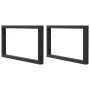 Estante de lavabo de pared de acero y madera maciza de roble by , bathroom vanities - Ref: Foro24-3302657, Price: 86,35 €, Di...