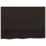 Estante de lavabo de pared de acero y madera maciza de roble by , bathroom vanities - Ref: Foro24-3302657, Price: 86,35 €, Di...