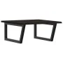 Estante de lavabo de pared de acero y madera maciza de roble von , Badezimmerwaschtische - Ref: Foro24-3302655, Preis: 75,72 ...