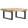 Estante de lavabo de pared acero y madera maciza de acacia de , Tocadores de baño - Ref: Foro24-3302765, Precio: 90,36 €, Des...