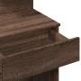 Tocador con LED marrón roble 100x40x130 cm von , Schlafzimmerkommoden - Ref: Foro24-848205, Preis: 131,19 €, Rabatt: %