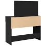 Tocador con luces LED negro 100x40x120 cm by , Bedroom Dressers - Ref: Foro24-848207, Price: 156,61 €, Discount: %