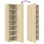 Aparador de madera de ingeniería roble Sonoma 50x42,5x185 cm by , Sideboards - Ref: Foro24-3281415, Price: 176,93 €, Discount: %