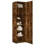 Aparador de madera de ingeniería roble ahumado 50x42,5x185 cm by , Sideboards - Ref: Foro24-3281417, Price: 161,33 €, Discoun...