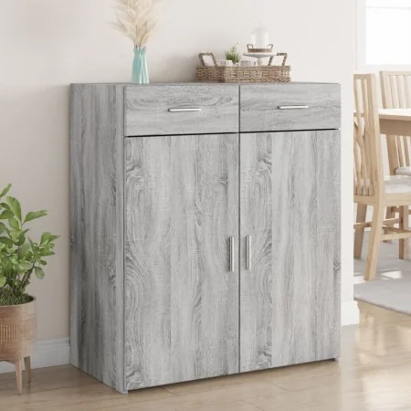 Aparador madera de ingeniería gris Sonoma 80x42,5x93 cm de , Aparadores - Ref: Foro24-3281474, Precio: 143,81 €, Descuento: %