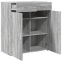 Aparador madera de ingeniería gris Sonoma 80x42,5x93 cm de , Aparadores - Ref: Foro24-3281474, Precio: 143,81 €, Descuento: %