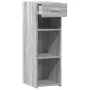 Aparador de madera de ingeniería gris Sonoma 30x42,5x93 cm by , Sideboards - Ref: Foro24-846311, Price: 50,80 €, Discount: %