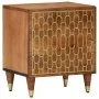 Mesita de noche de madera maciza de mango 40x33x46 cm | Foro24.es | Tu tienda online para hogar, jardín y más Foro24.es