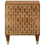 Mesita de noche de madera maciza de mango 40x33x46 cm | Foro24.es | Tu tienda online para hogar, jardín y más Foro24.es