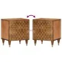 Mesita de noche de madera maciza de mango 40x33x46 cm | Foro24.es | Tu tienda online para hogar, jardín y más Foro24.es