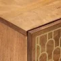 Mesita de noche de madera maciza de mango 40x33x46 cm | Foro24.es | Tu tienda online para hogar, jardín y más Foro24.es