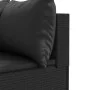 Set de muebles de jardín y cojines 7 pzas ratán sintético negro von , Gartensets - Ref: Foro24-3308179, Preis: 553,48 €, Raba...