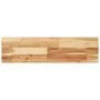 Estante flotante madera acacia maciza acabado aceite 100x20x4cm by , Shelves and shelves - Ref: Foro24-3279587, Price: 50,66 ...