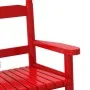 Mecedora para niños madera maciza de álamo roja | Foro24.es | Tu tienda online para hogar, jardín y más Foro24.es