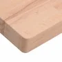 Estante de lavabo de pared de acero y madera maciza de haya | Foro24.es | Tu tienda online para hogar, jardín y más Foro24.es