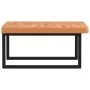 Estante de lavabo de pared de acero y madera maciza de haya von , Badezimmerwaschtische - Ref: Foro24-3302513, Preis: 111,19 ...