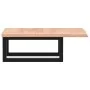 Estante de lavabo de pared de acero y madera maciza de roble by , bathroom vanities - Ref: Foro24-3302553, Price: 75,00 €, Di...