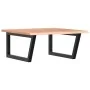 Estante de lavabo de pared de acero y madera maciza de roble by , bathroom vanities - Ref: Foro24-3302643, Price: 88,91 €, Di...