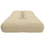 Cojín para sofá de palets de tela beige 120x40x12 cm by , Cushions for chairs and sofas - Ref: Foro24-360626, Price: 33,98 €,...