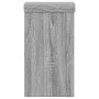 Soportes de plantas 2 uds madera gris Sonoma 10x10x18 cm von , Topfständer - Ref: Foro24-852884, Preis: 17,24 €, Rabatt: %