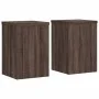 Soportes de plantas 2 uds madera marrón roble 20x20x30 cm de , Soportes para macetas - Ref: Foro24-852903, Precio: 33,23 €, D...
