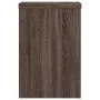Soportes de plantas 2 uds madera marrón roble 20x20x30 cm de , Soportes para macetas - Ref: Foro24-852903, Precio: 33,23 €, D...