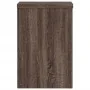 Soportes de plantas 2 uds madera marrón roble 20x20x30 cm de , Soportes para macetas - Ref: Foro24-852903, Precio: 33,23 €, D...
