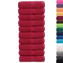 Toallas SOLUND 10 unidades rojo 30x30 cm 600 gsm de , Toallas - Ref: Foro24-137397, Precio: 21,44 €, Descuento: %