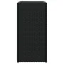 Jardinera de ratán sintético negra 30x30x60 cm von , Töpfe und Pflanzgefäße - Ref: Foro24-366410, Preis: 53,58 €, Rabatt: %