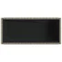 Jardinera con estante ratán sintético gris de , Maceteros y jardineras - Ref: Foro24-366389, Precio: 66,40 €, Descuento: %