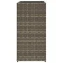 Jardinera de ratán sintético gris 30x30x60 cm von , Töpfe und Pflanzgefäße - Ref: Foro24-366412, Preis: 51,51 €, Rabatt: %