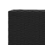 Jardinera de ratán sintético negra 36x30x32 cm by , Pots and planters - Ref: Foro24-366425, Price: 37,03 €, Discount: %