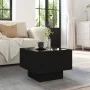 Mesa auxiliar con luz LED madera ingeniería negro 40x40x30 cm von , Couchtisch - Ref: Foro24-847498, Preis: 110,45 €, Rabatt: %