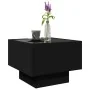 Mesa auxiliar con luz LED madera ingeniería negro 40x40x30 cm von , Couchtisch - Ref: Foro24-847498, Preis: 110,45 €, Rabatt: %
