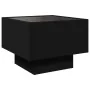 Mesa auxiliar con luz LED madera ingeniería negro 40x40x30 cm von , Couchtisch - Ref: Foro24-847498, Preis: 110,45 €, Rabatt: %